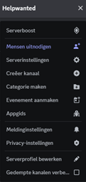 Servernaam Discord